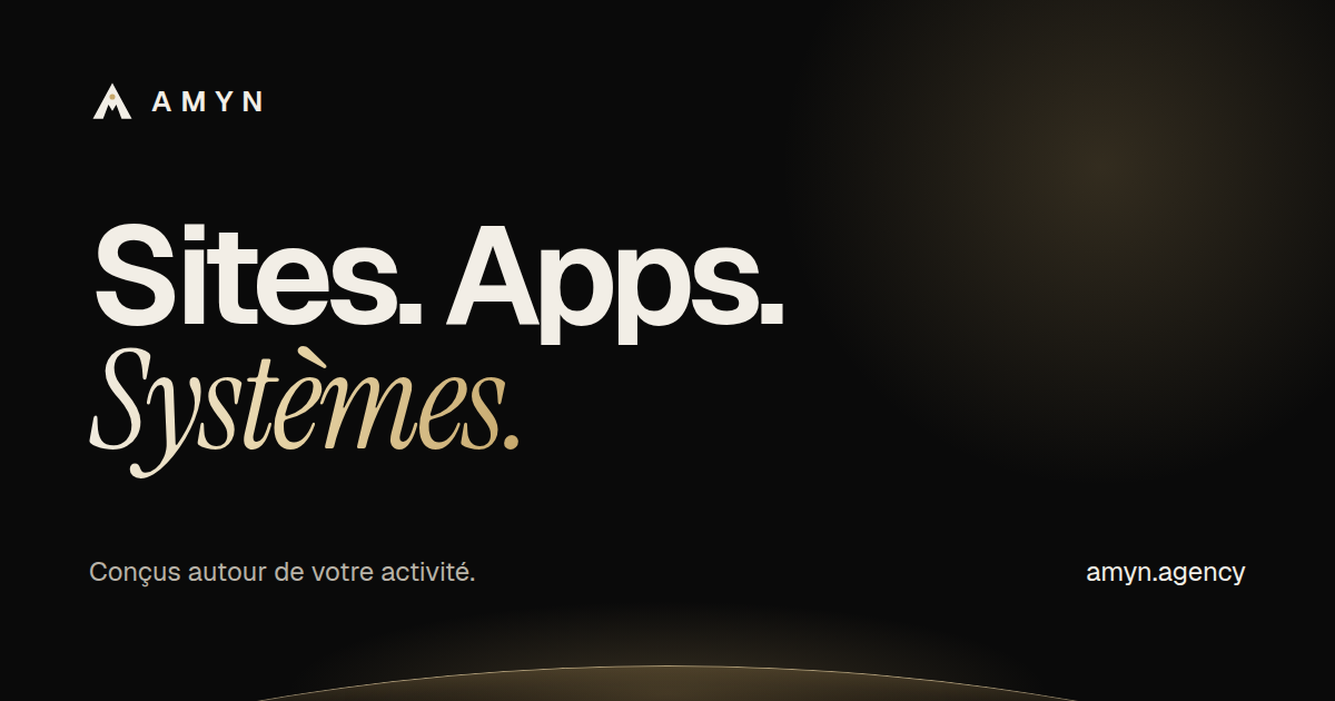 Screenshot of amyn.agency
